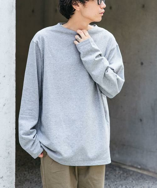 URBAN RESEARCH DOORS/アーバンリサーチ ドアーズ FORK & SPOON プレーンボートネックカットソー グレー系その他 4 URBAN RESEARCH DOORS/アーバンリサーチ ドアーズ FORK & SPOON プレーンボートネックカットソー グレー系その他 4