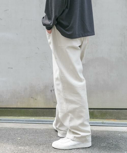 URBAN RESEARCH DOORS / アーバンリサーチ ドアーズ その他パンツ | FORK&SPOON ガーメントダイツイルダブルニーパンツ | 詳細2