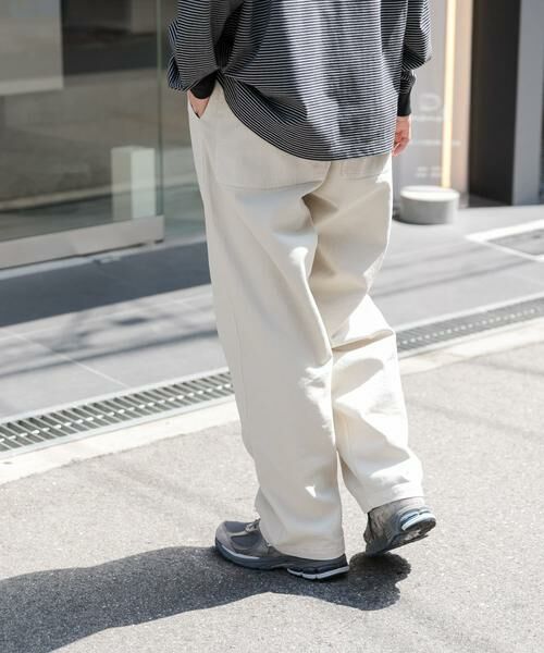 URBAN RESEARCH DOORS / アーバンリサーチ ドアーズ その他パンツ | FORK&SPOON ガーメントダイツイルダブルニーパンツ | 詳細9