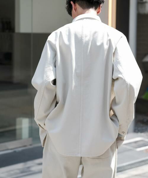 URBAN RESEARCH DOORS / アーバンリサーチ ドアーズ その他アウター | FORK&SPOON　ガーメントダイツイルカバーオール | 詳細3