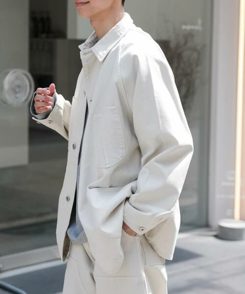 URBAN RESEARCH DOORS / アーバンリサーチ ドアーズ その他アウター | FORK&SPOON　ガーメントダイツイルカバーオール | 詳細4