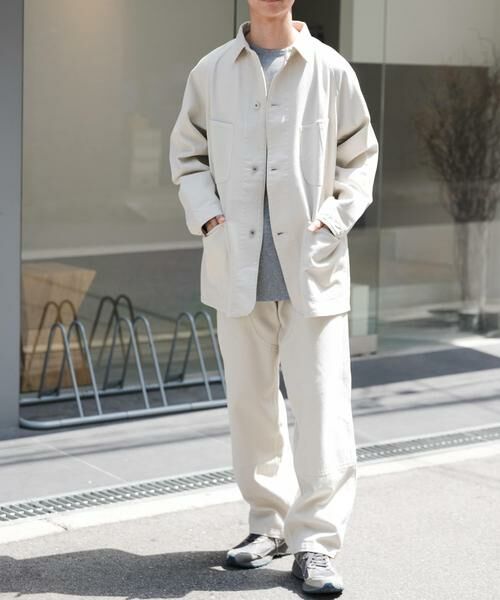 URBAN RESEARCH DOORS / アーバンリサーチ ドアーズ その他アウター | FORK&SPOON　ガーメントダイツイルカバーオール | 詳細6