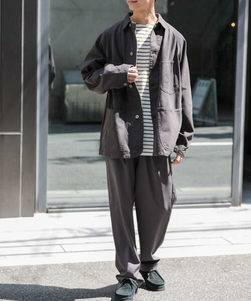 URBAN RESEARCH DOORS / アーバンリサーチ ドアーズ その他アウター | FORK&SPOON　ガーメントダイツイルカバーオール | 詳細19