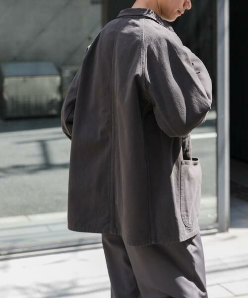 URBAN RESEARCH DOORS / アーバンリサーチ ドアーズ その他アウター | FORK&SPOON　ガーメントダイツイルカバーオール | 詳細12