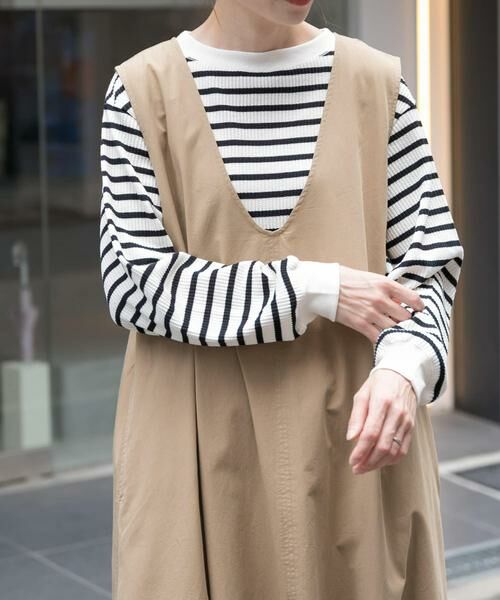 URBAN RESEARCH DOORS / アーバンリサーチ ドアーズ Tシャツ | FORK&SPOON　変形ワッフルロングスリーブTシャツ | 詳細9