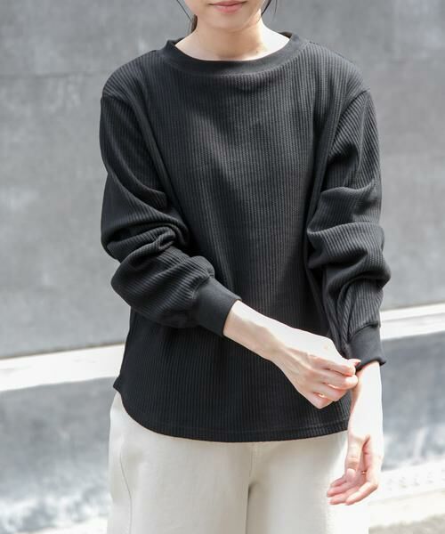 URBAN RESEARCH DOORS / アーバンリサーチ ドアーズ Tシャツ | FORK&SPOON　変形ワッフルロングスリーブTシャツ | 詳細27