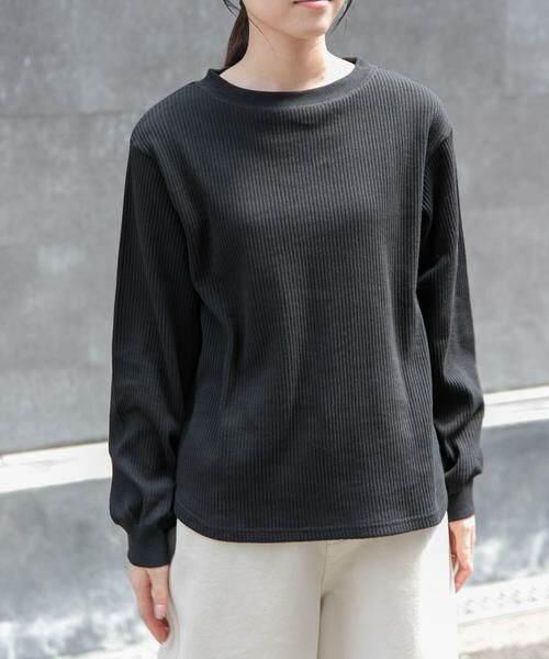 URBAN RESEARCH DOORS / アーバンリサーチ ドアーズ Tシャツ | FORK&SPOON　変形ワッフルロングスリーブTシャツ | 詳細28