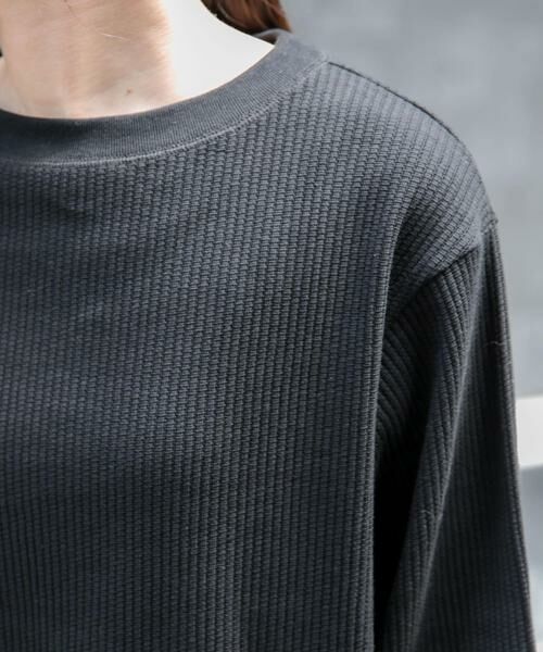 URBAN RESEARCH DOORS / アーバンリサーチ ドアーズ Tシャツ | FORK&SPOON　変形ワッフルロングスリーブTシャツ | 詳細29