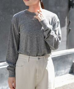 URBAN RESEARCH DOORS / アーバンリサーチ ドアーズ Tシャツ | FORK&SPOON　ウール混クルーネックカットソー