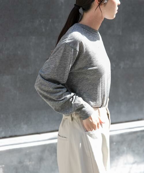 URBAN RESEARCH DOORS / アーバンリサーチ ドアーズ Tシャツ | FORK&SPOON　ウール混クルーネックカットソー | 詳細26