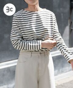 FORK&SPOON　ボートネックボーダー