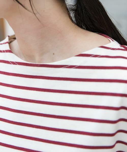 URBAN RESEARCH DOORS / アーバンリサーチ ドアーズ Tシャツ | FORK&SPOON　ボートネックボーダー | 詳細6