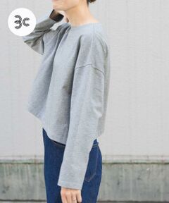 URBAN RESEARCH DOORS / アーバンリサーチ ドアーズ Tシャツ | FORK&SPOON　クロップドボートネックカットソー