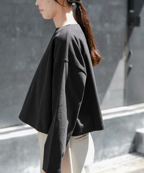 URBAN RESEARCH DOORS / アーバンリサーチ ドアーズ Tシャツ | FORK&SPOON　クロップドボートネックカットソー | 詳細15