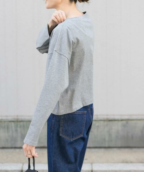 URBAN RESEARCH DOORS / アーバンリサーチ ドアーズ Tシャツ | FORK&SPOON　クロップドボートネックカットソー | 詳細21