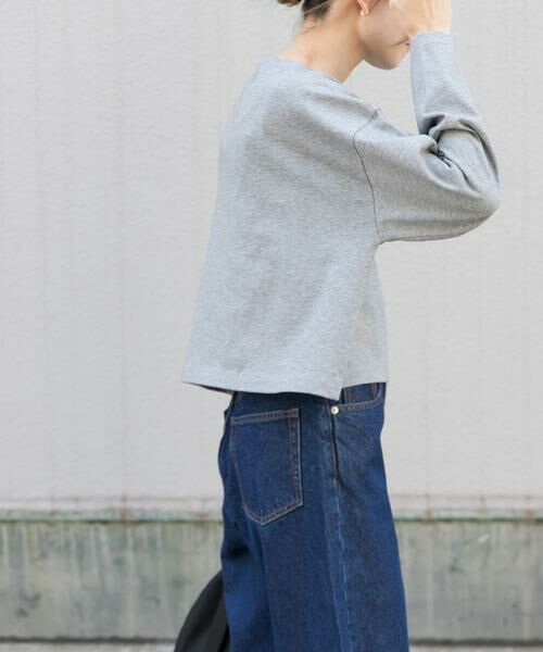 URBAN RESEARCH DOORS / アーバンリサーチ ドアーズ Tシャツ | FORK&SPOON　クロップドボートネックカットソー | 詳細23