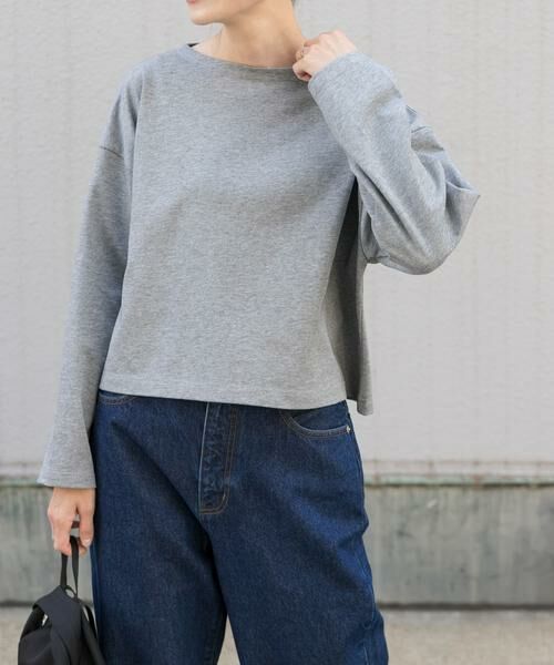 URBAN RESEARCH DOORS / アーバンリサーチ ドアーズ Tシャツ | FORK&SPOON　クロップドボートネックカットソー | 詳細25