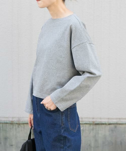 URBAN RESEARCH DOORS / アーバンリサーチ ドアーズ Tシャツ | FORK&SPOON　クロップドボートネックカットソー | 詳細27