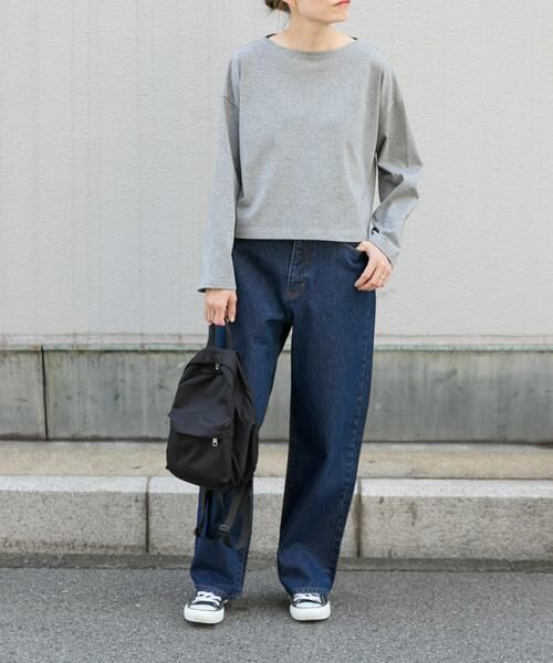 URBAN RESEARCH DOORS / アーバンリサーチ ドアーズ Tシャツ | FORK&SPOON　クロップドボートネックカットソー | 詳細28