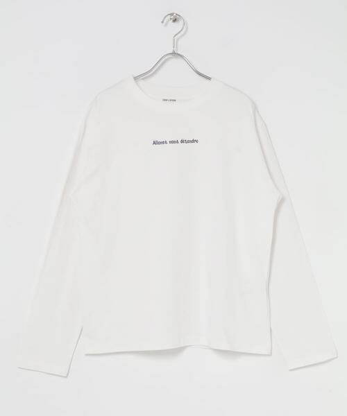 URBAN RESEARCH DOORS / アーバンリサーチ ドアーズ Tシャツ | FORK&SPOON　フォームプリントロングスリーブTシャツ | 詳細9