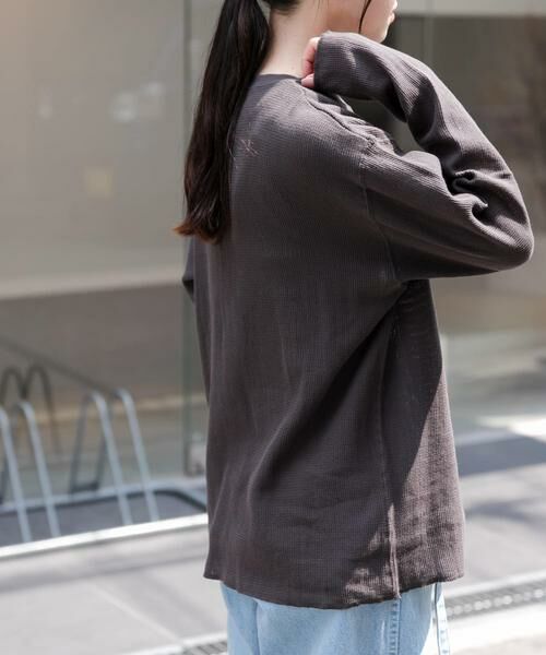 URBAN RESEARCH DOORS / アーバンリサーチ ドアーズ Tシャツ | FORK&SPOON　メッシュロングスリーブプルオーバー | 詳細15