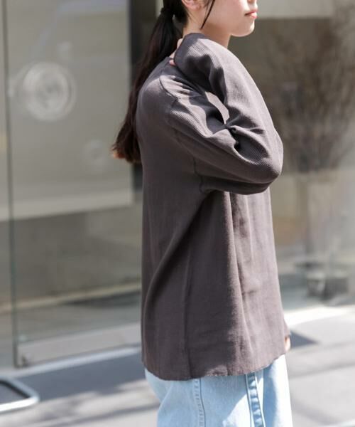 URBAN RESEARCH DOORS / アーバンリサーチ ドアーズ Tシャツ | FORK&SPOON　メッシュロングスリーブプルオーバー | 詳細17