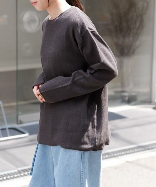 URBAN RESEARCH DOORS / アーバンリサーチ ドアーズ Tシャツ | FORK&SPOON　メッシュロングスリーブプルオーバー | 詳細19