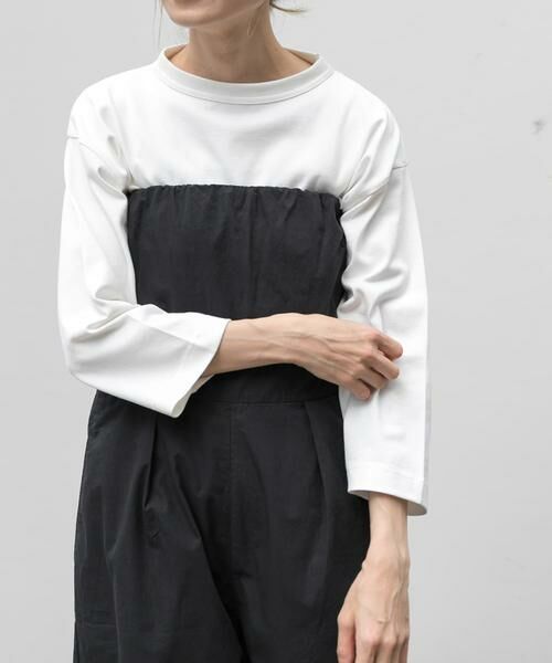 URBAN RESEARCH DOORS / アーバンリサーチ ドアーズ Tシャツ | FORK&SPOON　ボトルネック8分袖Tシャツ | 詳細1