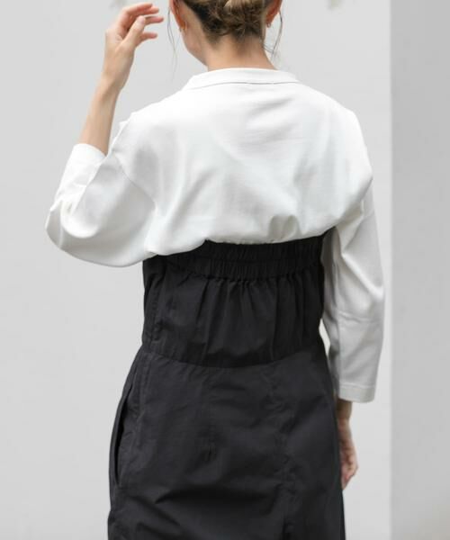 URBAN RESEARCH DOORS / アーバンリサーチ ドアーズ Tシャツ | FORK&SPOON　ボトルネック8分袖Tシャツ | 詳細3