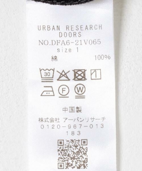 URBAN RESEARCH DOORS / アーバンリサーチ ドアーズ Tシャツ | FORK&SPOON　ボトルネック8分袖Tシャツ | 詳細12