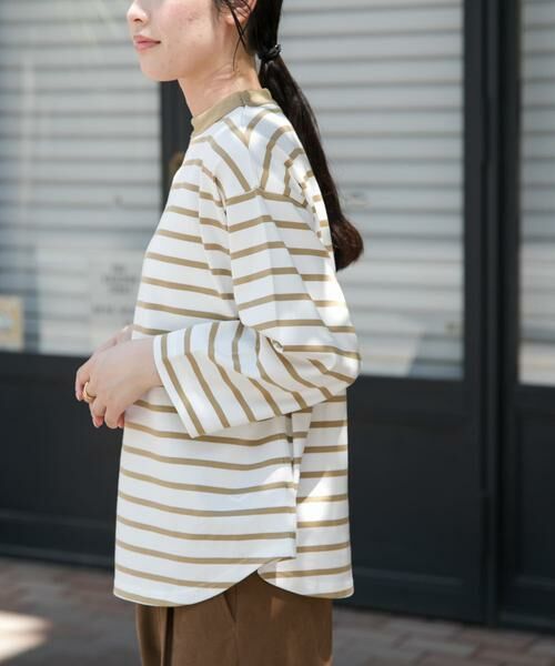 URBAN RESEARCH DOORS / アーバンリサーチ ドアーズ Tシャツ | FORK&SPOON　ボトルネック8分袖Tシャツ | 詳細14