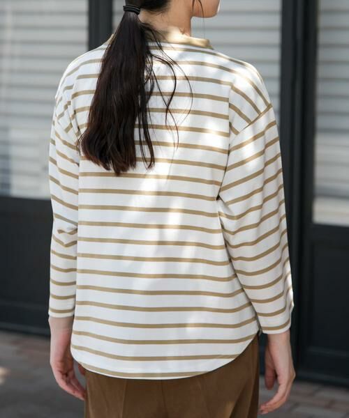 URBAN RESEARCH DOORS / アーバンリサーチ ドアーズ Tシャツ | FORK&SPOON　ボトルネック8分袖Tシャツ | 詳細15