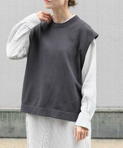 URBAN RESEARCH DOORS / アーバンリサーチ ドアーズ ベスト | FORK&SPOON　クルーネックニットベスト