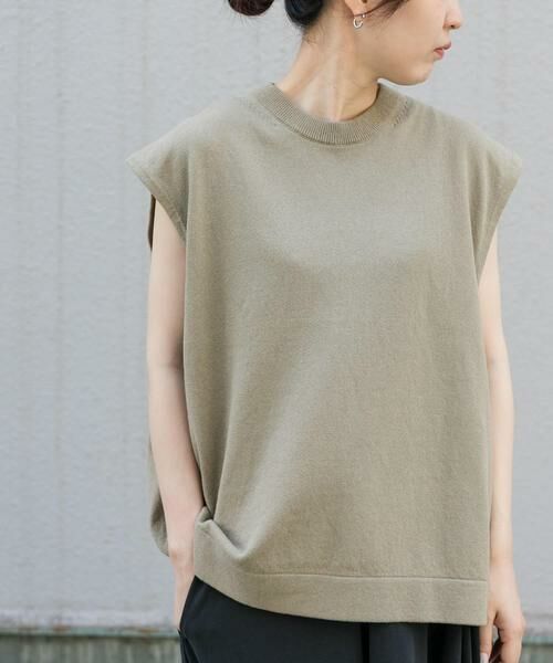 URBAN RESEARCH DOORS / アーバンリサーチ ドアーズ ベスト | FORK&SPOON　クルーネックニットベスト | 詳細14