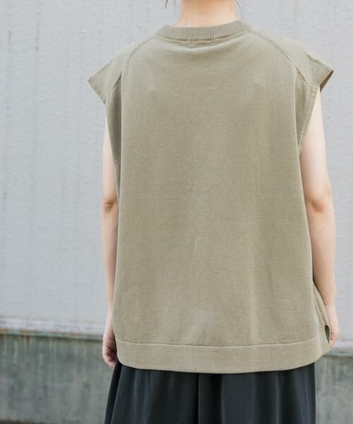 URBAN RESEARCH DOORS / アーバンリサーチ ドアーズ ベスト | FORK&SPOON　クルーネックニットベスト | 詳細16