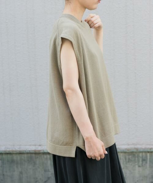 URBAN RESEARCH DOORS / アーバンリサーチ ドアーズ ベスト | FORK&SPOON　クルーネックニットベスト | 詳細17