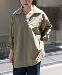 URBAN RESEARCH DOORS / アーバンリサーチ ドアーズ シャツ・ブラウス | FORK&SPOON　スキッパーロングシャツ