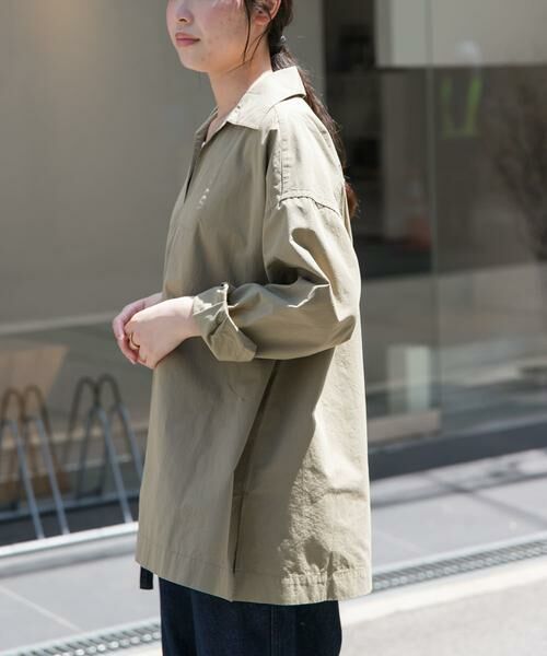 URBAN RESEARCH DOORS / アーバンリサーチ ドアーズ シャツ・ブラウス | FORK&SPOON　スキッパーロングシャツ | 詳細17
