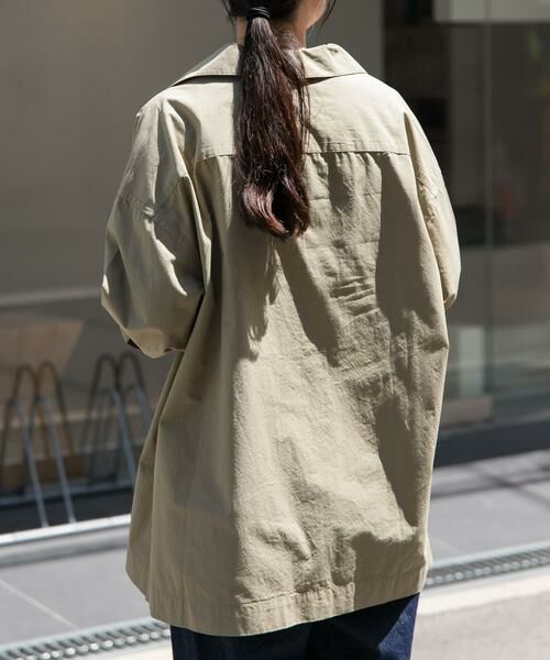 URBAN RESEARCH DOORS / アーバンリサーチ ドアーズ シャツ・ブラウス | FORK&SPOON　スキッパーロングシャツ | 詳細18