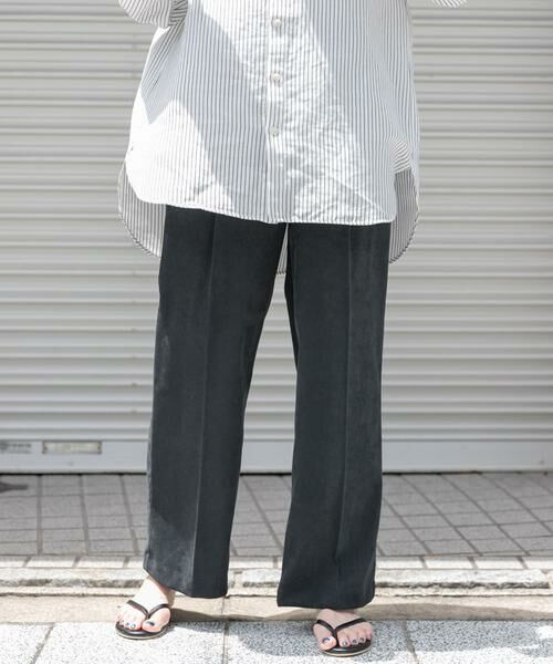 URBAN RESEARCH DOORS / アーバンリサーチ ドアーズ その他パンツ | FORK&SPOON スエードライクパンツ | 詳細1