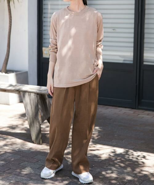 URBAN RESEARCH DOORS / アーバンリサーチ ドアーズ その他パンツ | FORK&SPOON スエードライクパンツ | 詳細14