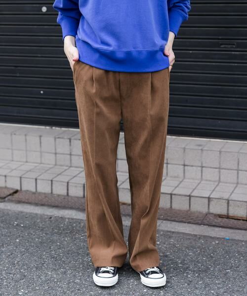 URBAN RESEARCH DOORS / アーバンリサーチ ドアーズ その他パンツ | FORK&SPOON スエードライクパンツ | 詳細24