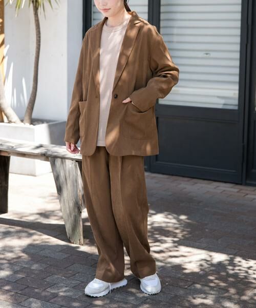 URBAN RESEARCH DOORS / アーバンリサーチ ドアーズ その他パンツ | FORK&SPOON スエードライクパンツ | 詳細15