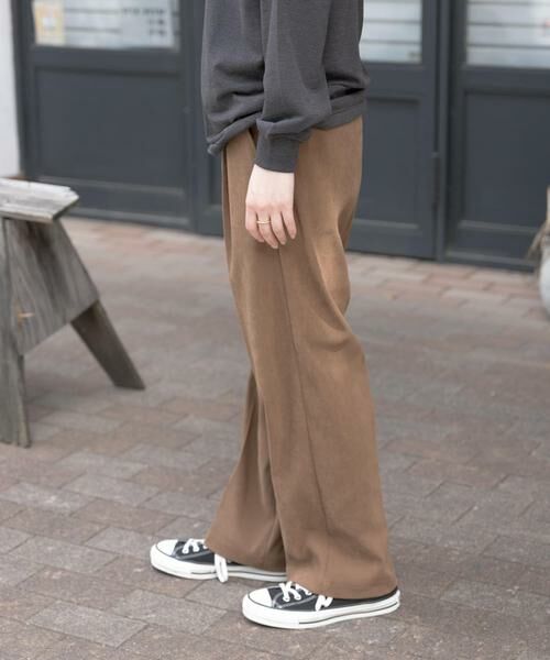 URBAN RESEARCH DOORS / アーバンリサーチ ドアーズ その他パンツ | FORK&SPOON スエードライクパンツ | 詳細17