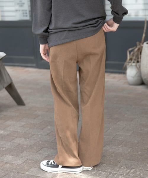 URBAN RESEARCH DOORS / アーバンリサーチ ドアーズ その他パンツ | FORK&SPOON スエードライクパンツ | 詳細18