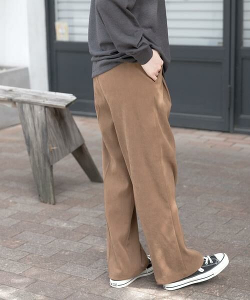 URBAN RESEARCH DOORS / アーバンリサーチ ドアーズ その他パンツ | FORK&SPOON スエードライクパンツ | 詳細19