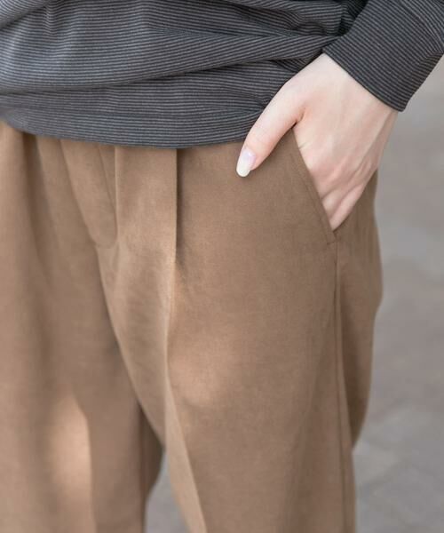 URBAN RESEARCH DOORS / アーバンリサーチ ドアーズ その他パンツ | FORK&SPOON スエードライクパンツ | 詳細21