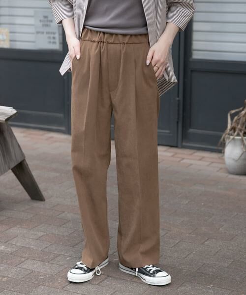 URBAN RESEARCH DOORS / アーバンリサーチ ドアーズ その他パンツ | FORK&SPOON スエードライクパンツ | 詳細22