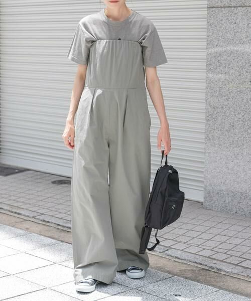 URBAN RESEARCH DOORS / アーバンリサーチ ドアーズ サロペット・オールインワン | FORK&SPOON　ベアトップオールインワン | 詳細2