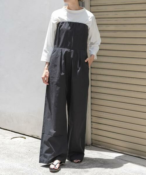 URBAN RESEARCH DOORS / アーバンリサーチ ドアーズ サロペット・オールインワン | FORK&SPOON　ベアトップオールインワン | 詳細13